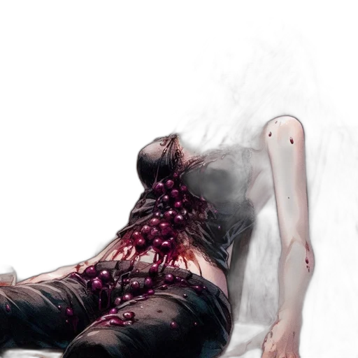 dress, creature, concept art, comic book art transparent PNG cut-out
