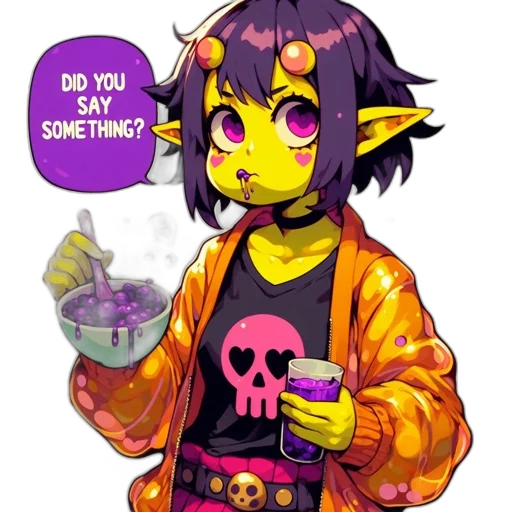 food, pixel art, concept art, vaporwave transparent PNG cut-out