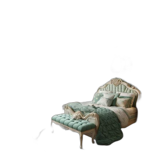 furniture, crown, shoes, dress transparent PNG cut-out