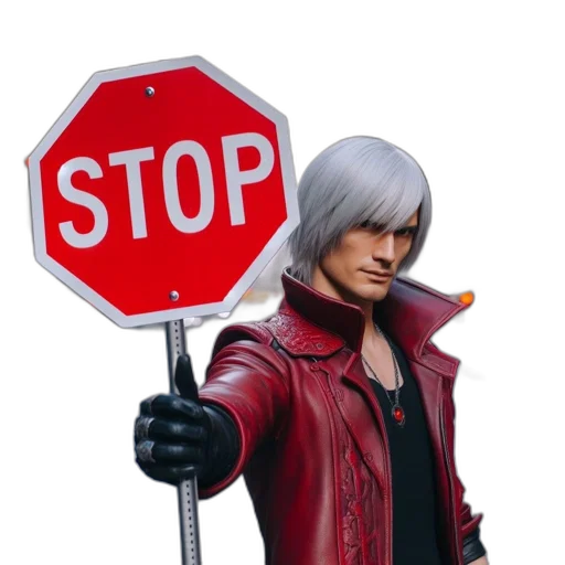 jacket, weapon, 3d render, individual transparent PNG cut-out