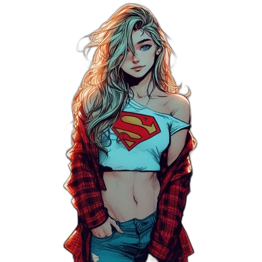 comic book art, concept art, cartoon, fantasy art transparent PNG cut-out