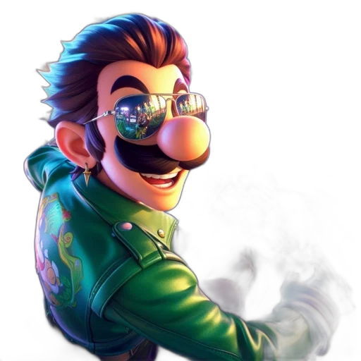 mask, jacket, face, concept art transparent PNG cut-out