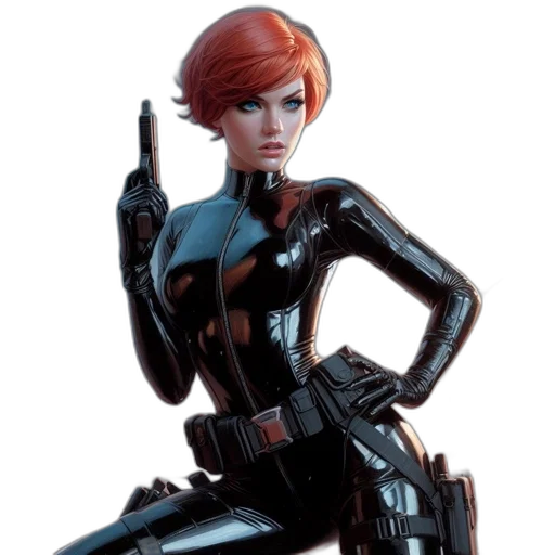 robot, weapon, comic book art, concept art transparent PNG cut-out