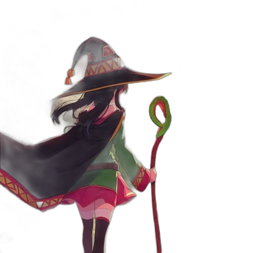 hat, staff, sword, weapon transparent PNG cut-out