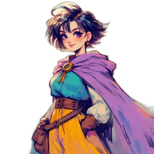 staff, sword, dress, crown transparent PNG cut-out