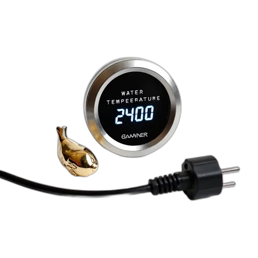 digital, water, temperature, gauge transparent PNG cut-out