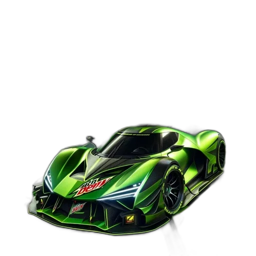 car, dragon, weapon, 3d render transparent PNG cut-out