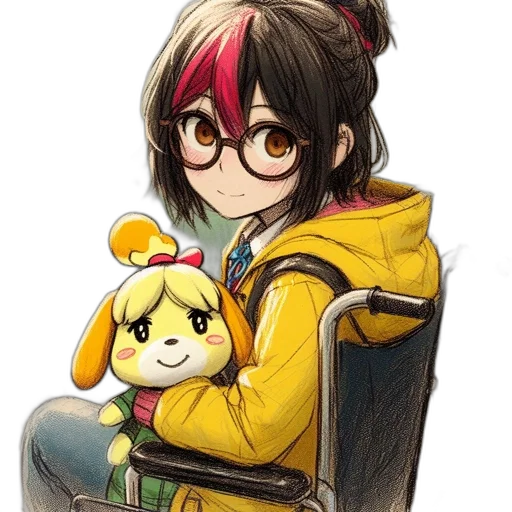 staff, animal, jacket, creature transparent PNG cut-out