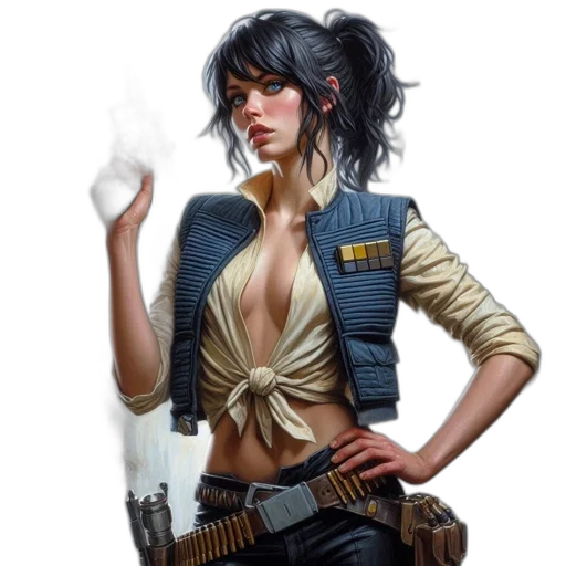 jacket, weapon, staff, concept art transparent PNG cut-out
