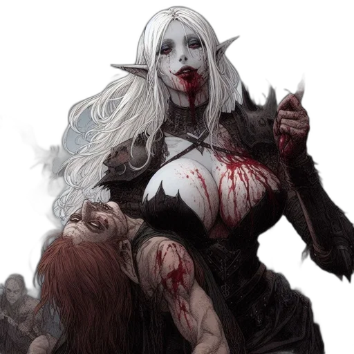 fantasy art, comic book art, concept art, pixel art transparent PNG cut-out