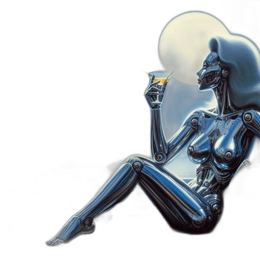 robot, mask, face, jacket transparent PNG cut-out