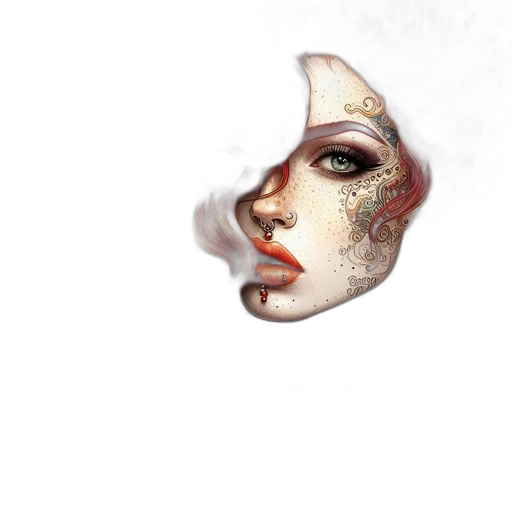 mask, face, jewelry, crown transparent PNG cut-out