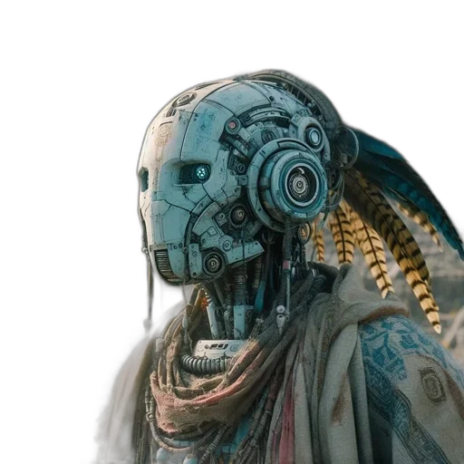 robot, mask, creature, face transparent PNG cut-out