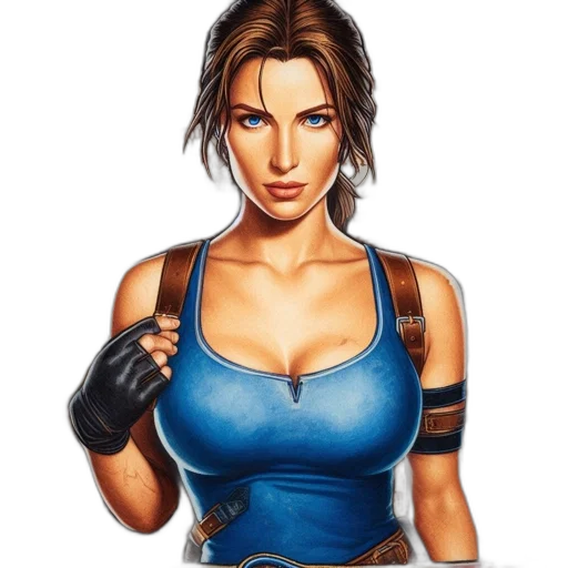 weapon, face, comic book art, pixel art transparent PNG cut-out