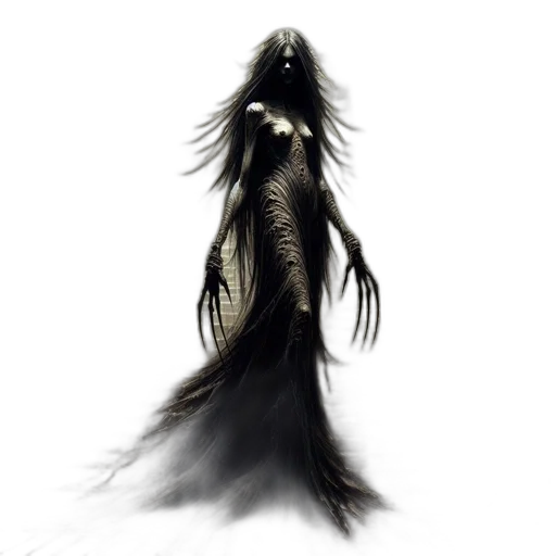 creature, hair, dress, animal transparent PNG cut-out