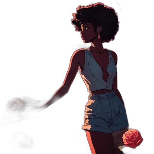 dress, concept art, fantasy art, comic book art transparent PNG cut-out