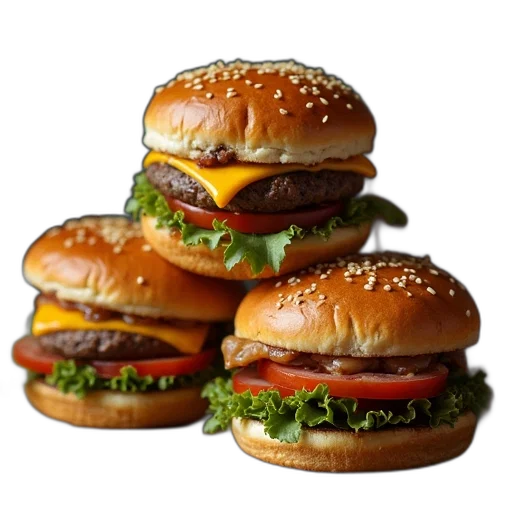 food, animal, photorealistic, 3d render transparent PNG cut-out