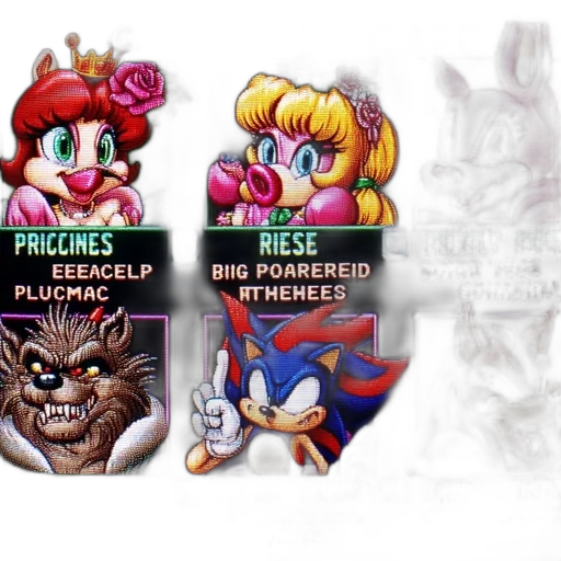concept art, 3d render, pixel art, screenshot transparent PNG cut-out