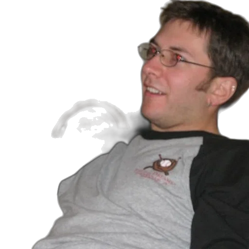 staff, jacket, face, creature transparent PNG cut-out