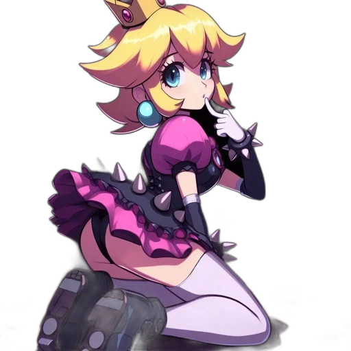 weapon, dress, staff, robot transparent PNG cut-out