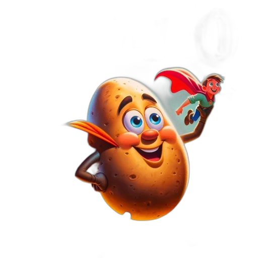 staff, food, mask, creature transparent PNG cut-out