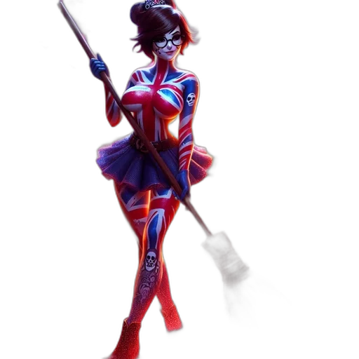 staff, weapon, concept art, 3d render transparent PNG cut-out