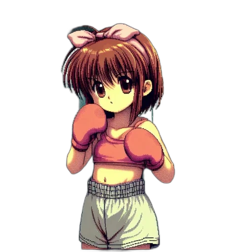 weapon, staff, jacket, pixel art transparent PNG cut-out