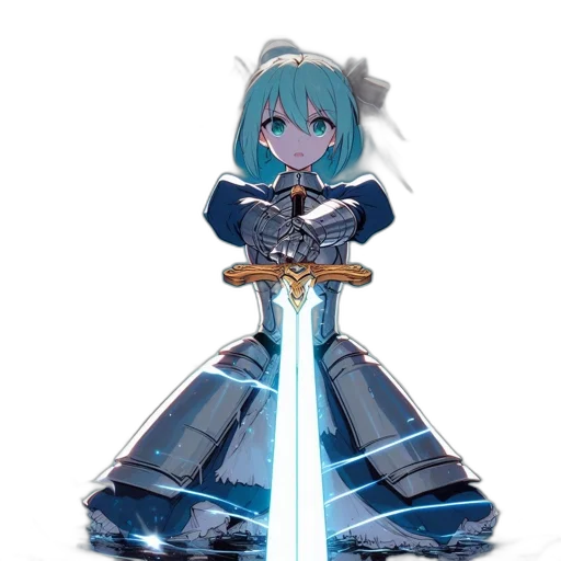 sword, weapon, staff, robot transparent PNG cut-out