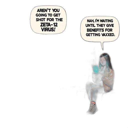 comic book art, concept art, cartoon, fog transparent PNG cut-out