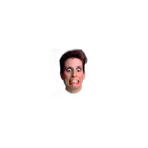 face, hair, creature, mask transparent PNG cut-out