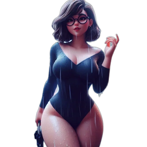 dress, robot, concept art, comic book art transparent PNG cut-out
