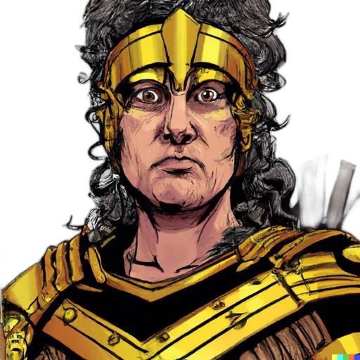 face, staff, comic book art, concept art transparent PNG cut-out