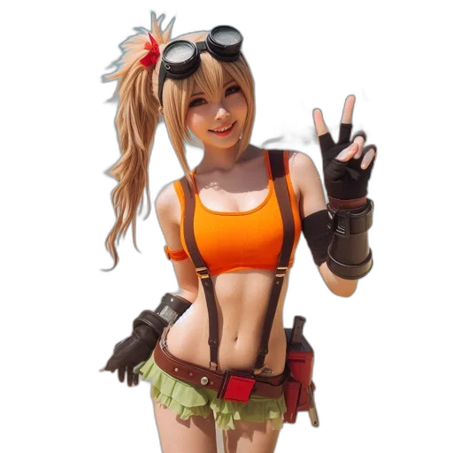 staff, weapon, 3d render, concept art transparent PNG cut-out