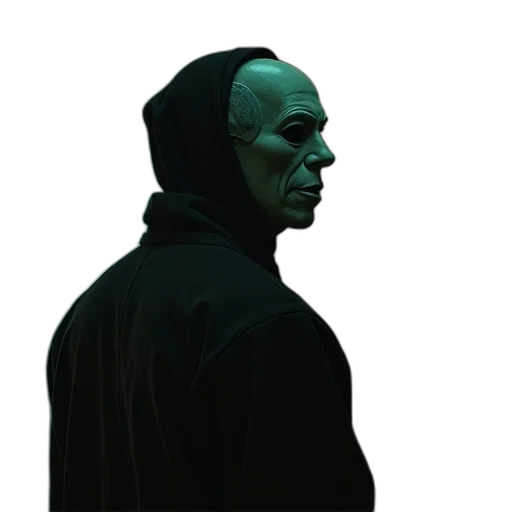 mask, face, staff, creature transparent PNG cut-out
