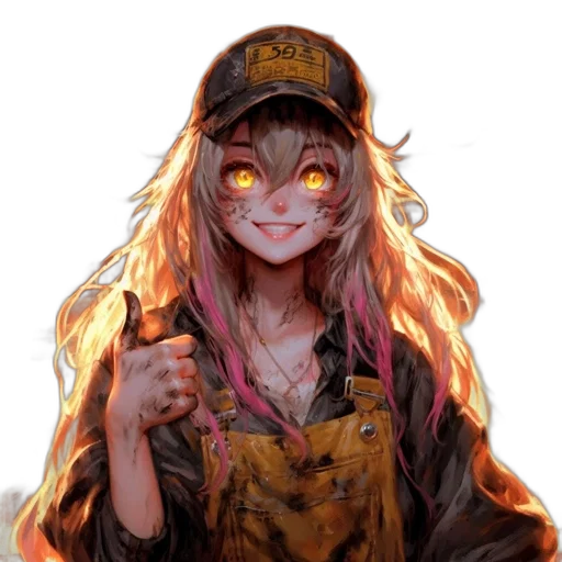 staff, hat, face, jacket transparent PNG cut-out