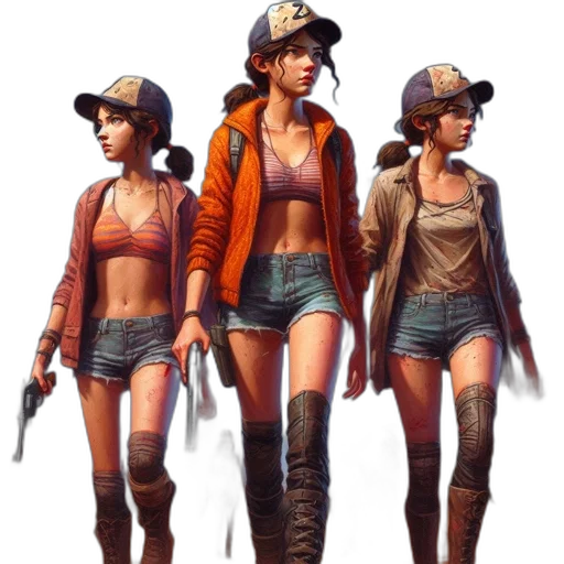 jacket, weapon, concept art, pixel art transparent PNG cut-out