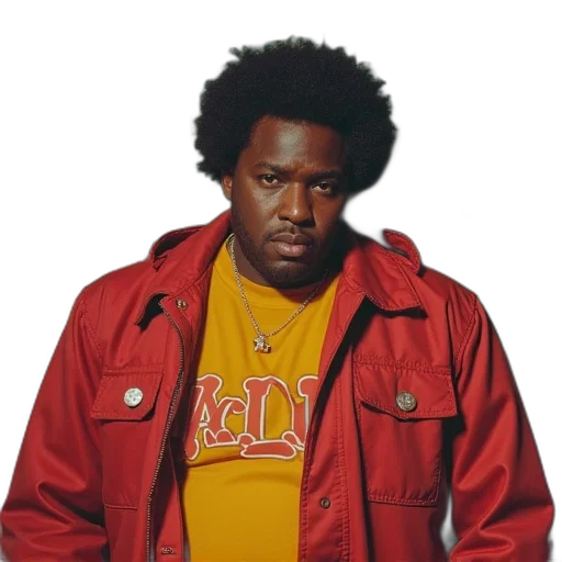 jacket, staff, face, hair transparent PNG cut-out