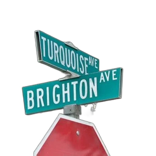 city street, street, signs, intersection transparent PNG cut-out