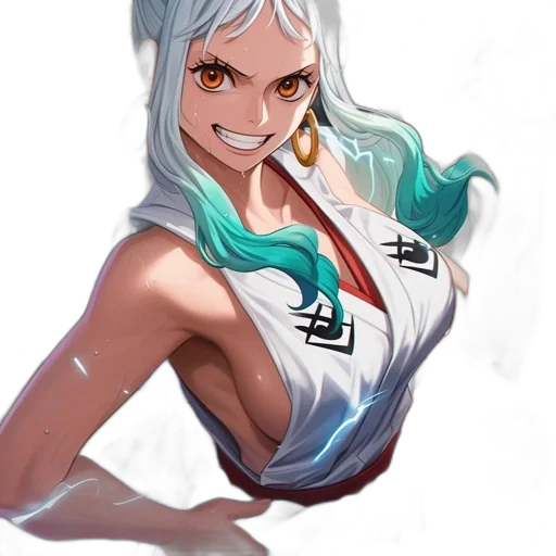 face, dress, staff, creature transparent PNG cut-out