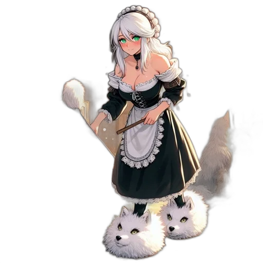 staff, animal, dress, creature transparent PNG cut-out