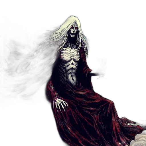 creature, dress, mask, concept art transparent PNG cut-out