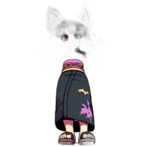creature, staff, jacket, animal transparent PNG cut-out