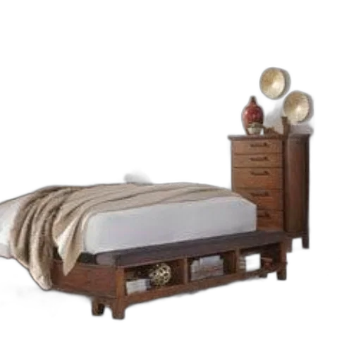 furniture, earth tones, cozy, bedroom transparent PNG cut-out