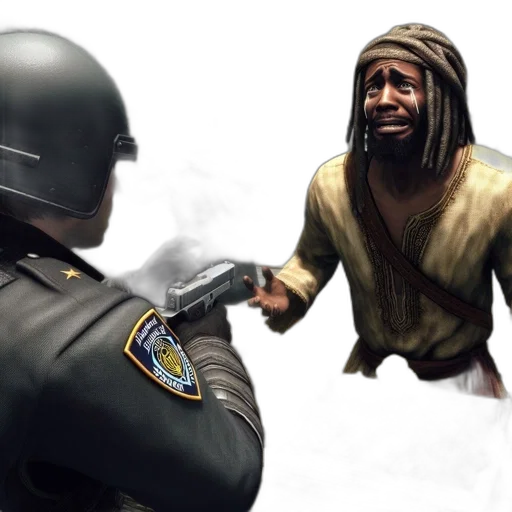 concept art, tense, scene, medieval transparent PNG cut-out