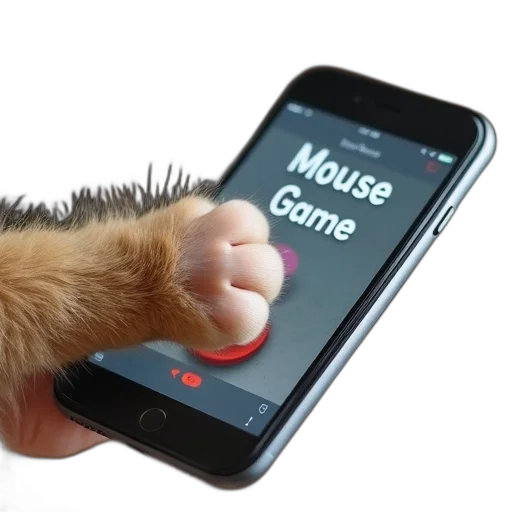 staff, cat, paw, iphone transparent PNG cut-out