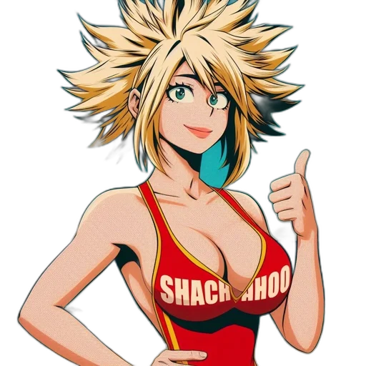 dress, anime, cartoon, pixel art transparent PNG cut-out