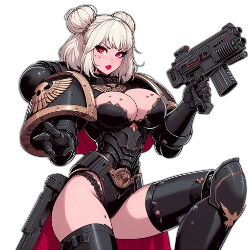 weapon, robot, concept art, cyberpunk transparent PNG cut-out