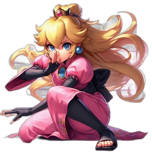 dress, anime, concept art, pixel art transparent PNG cut-out