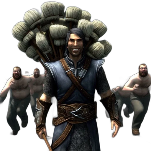 staff, weapon, sword, creature transparent PNG cut-out