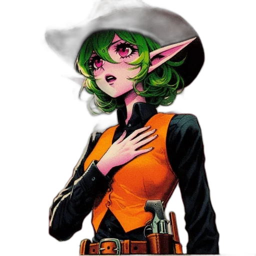 staff, hat, jacket, mask transparent PNG cut-out